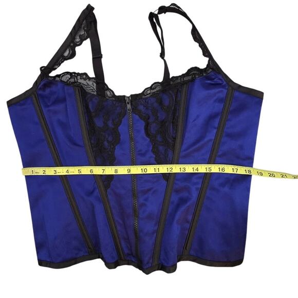 TORRID Cobalt‎ Blue Corset Top SZ 40 EUC - Picture 8 of 12